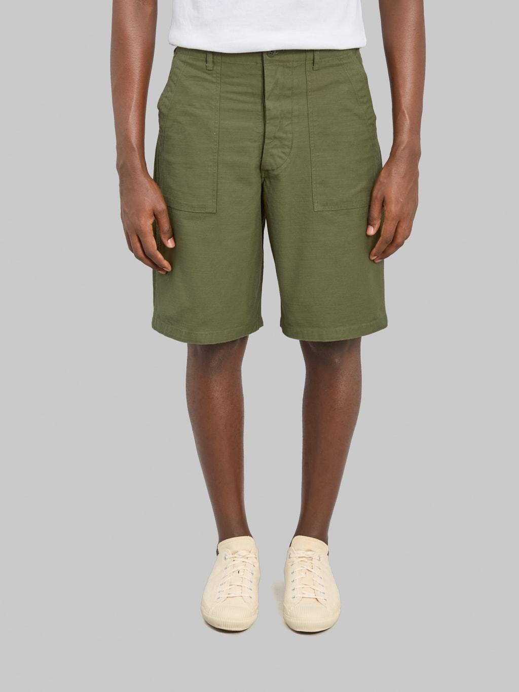 BR51735 Cotton Sateen OG 107 Type I Class Shorts Olive