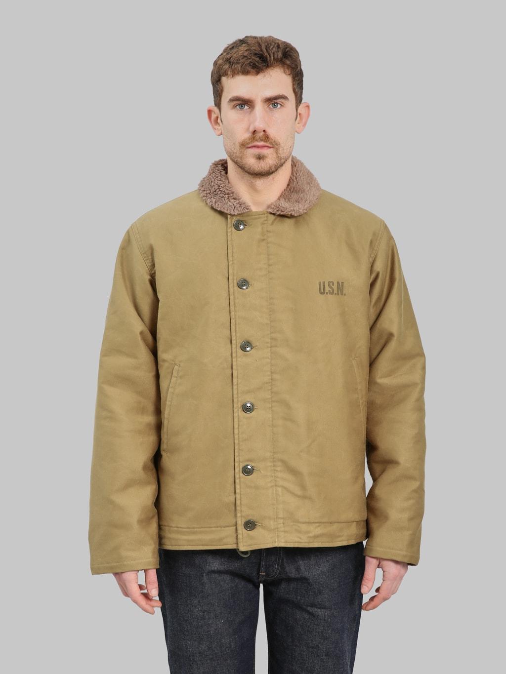 BR15345 N-1 "Navy Department Demotex-Ed " Jacket Khaki