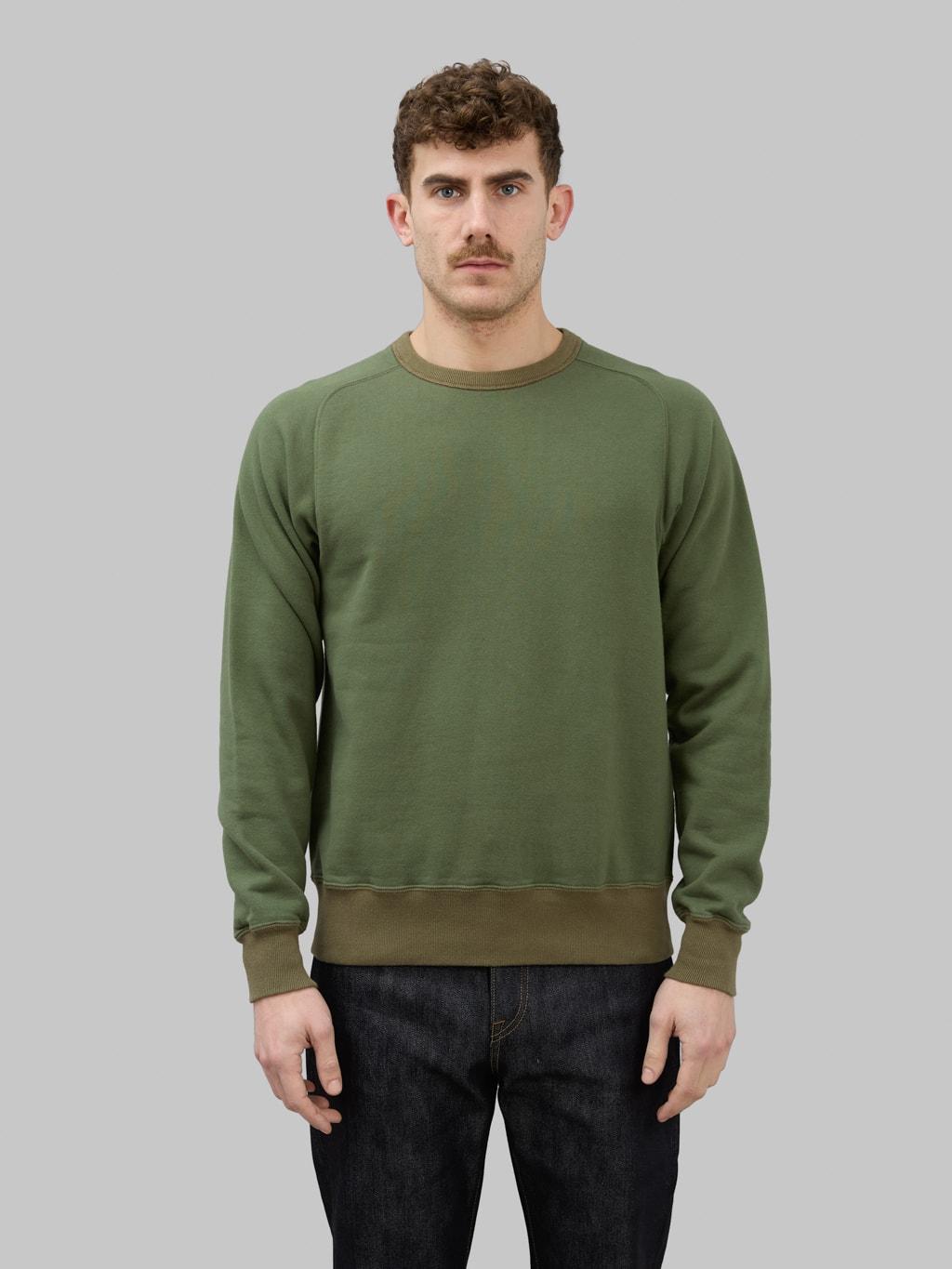 BR69463 Freedom Sleeve Sweatshirt Olive