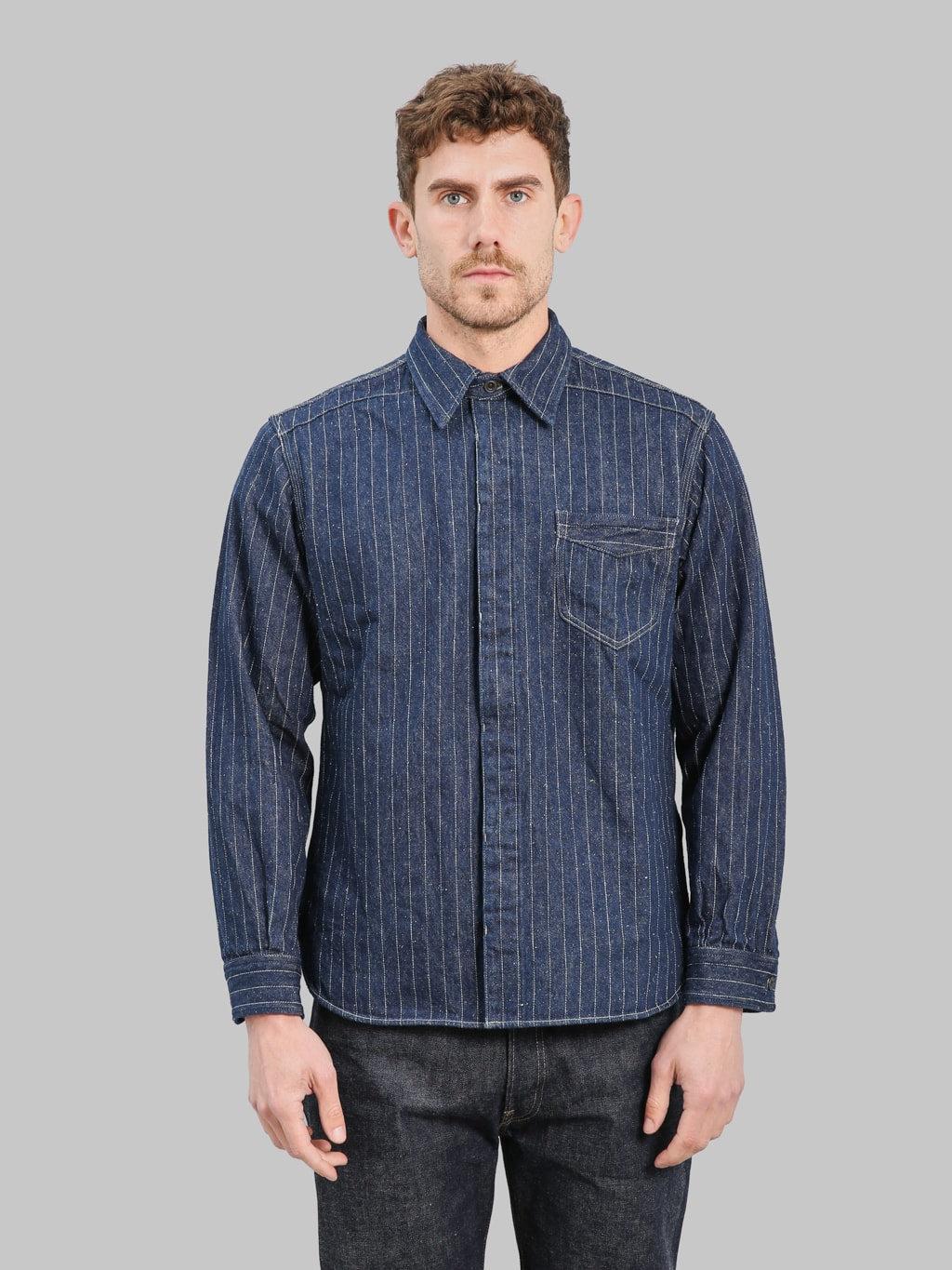 7630A 20th Anniversary Wabash Indigo Denim Nel Shirt