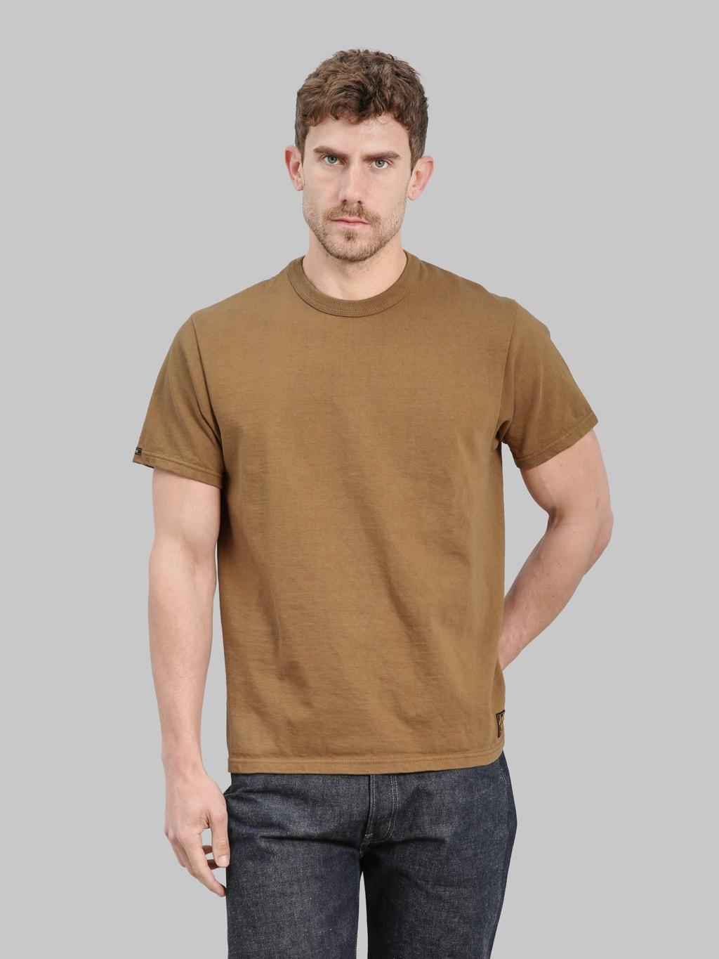 DXTS-00 12.5oz Heavyweight Loopwheeled T-Shirt Dd Mustard