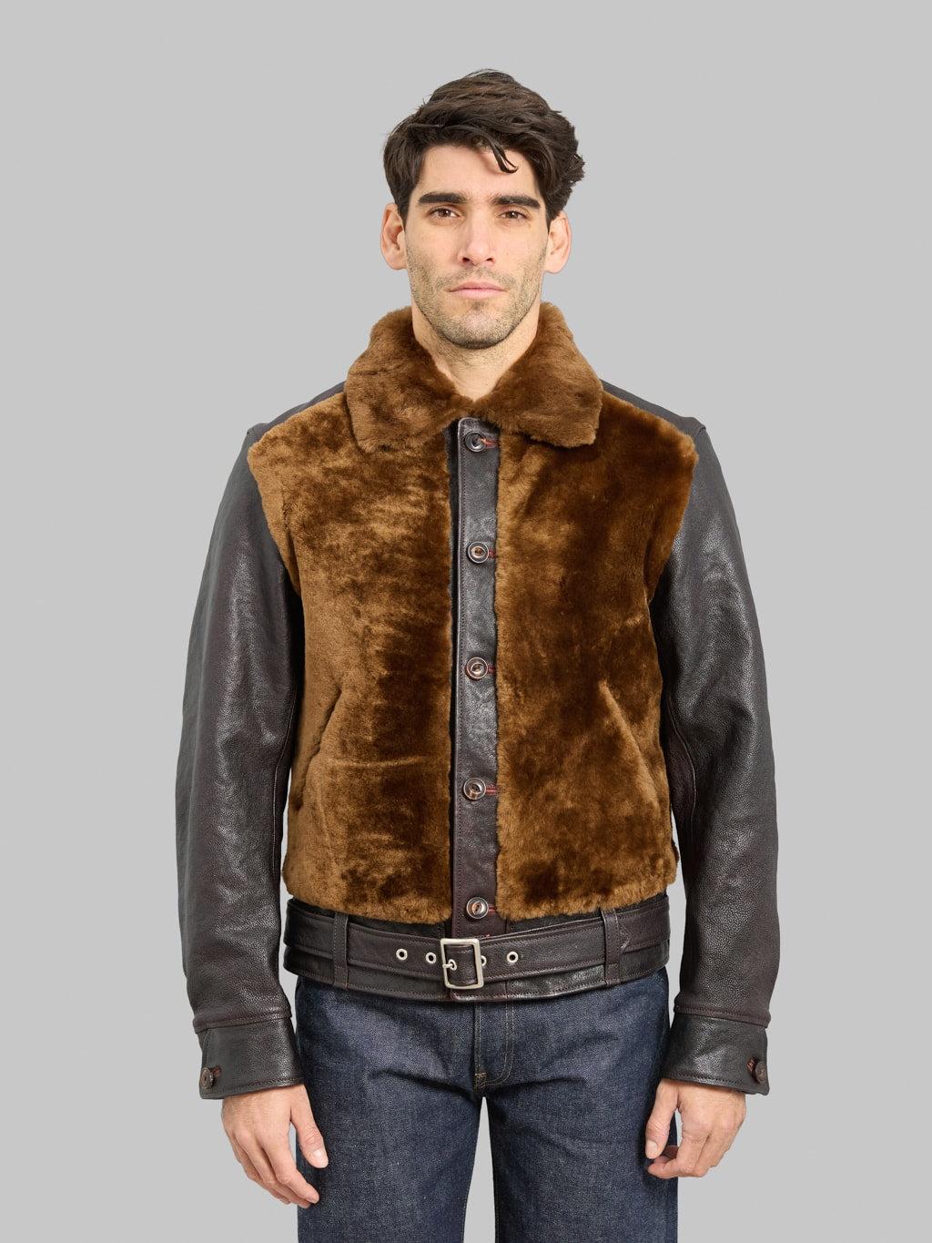 "Conductor" Red Core Horsehide 1.8mm Black Brown