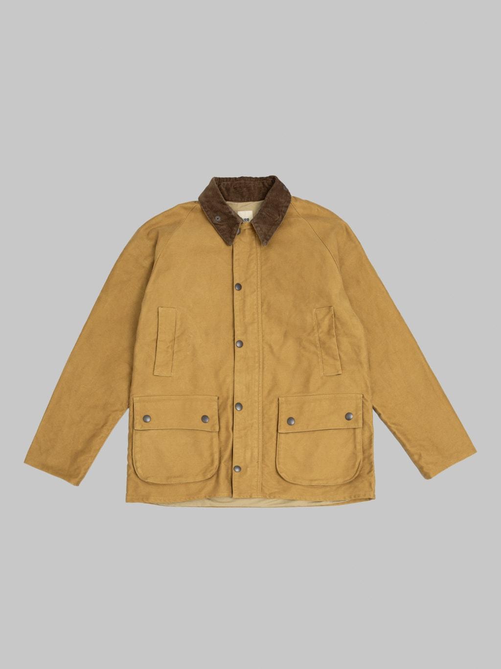 F2361 Moleskin Riding Jacket Khaki
