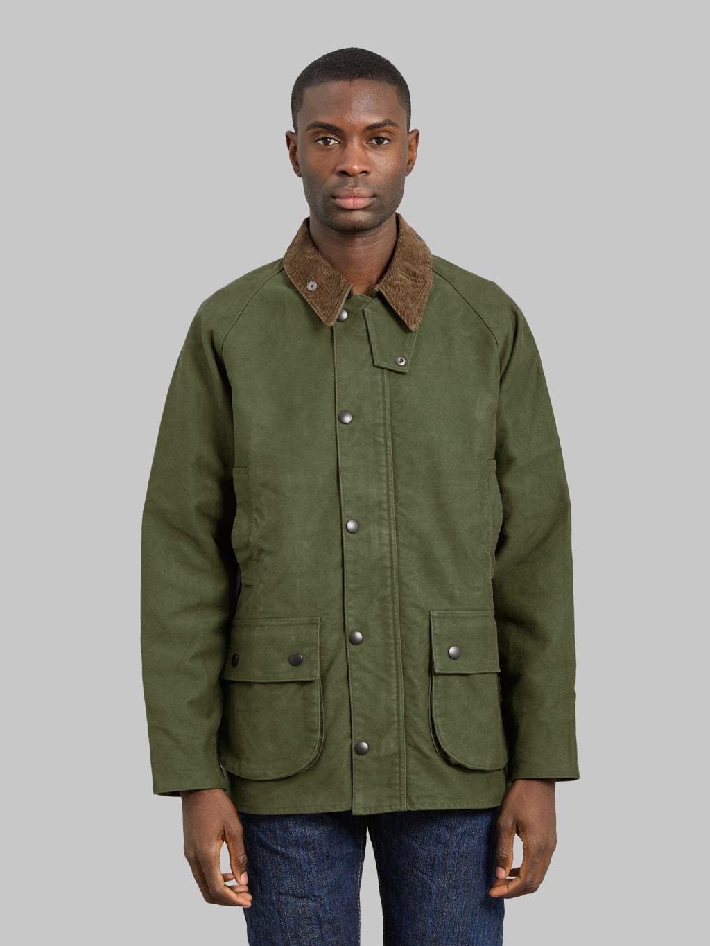 F2361 Moleskin Riding Jacket Olive