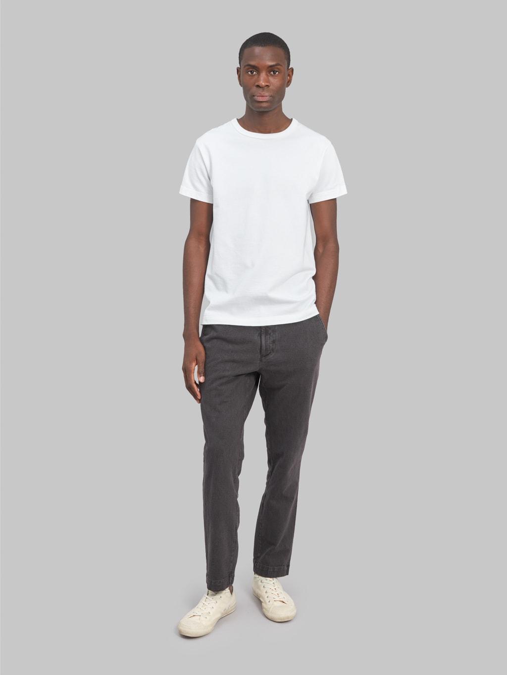 Stretch Trousers Fade Black