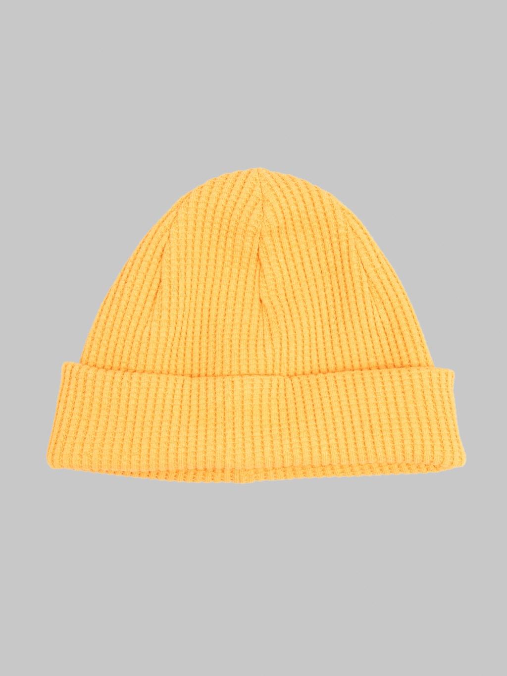 Waffle Knit Cap Butter Scotch