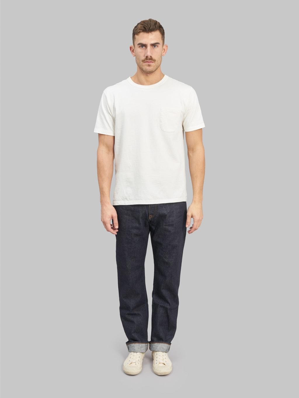 J401 14.8oz US Cotton Circle Classic Straight Jeans