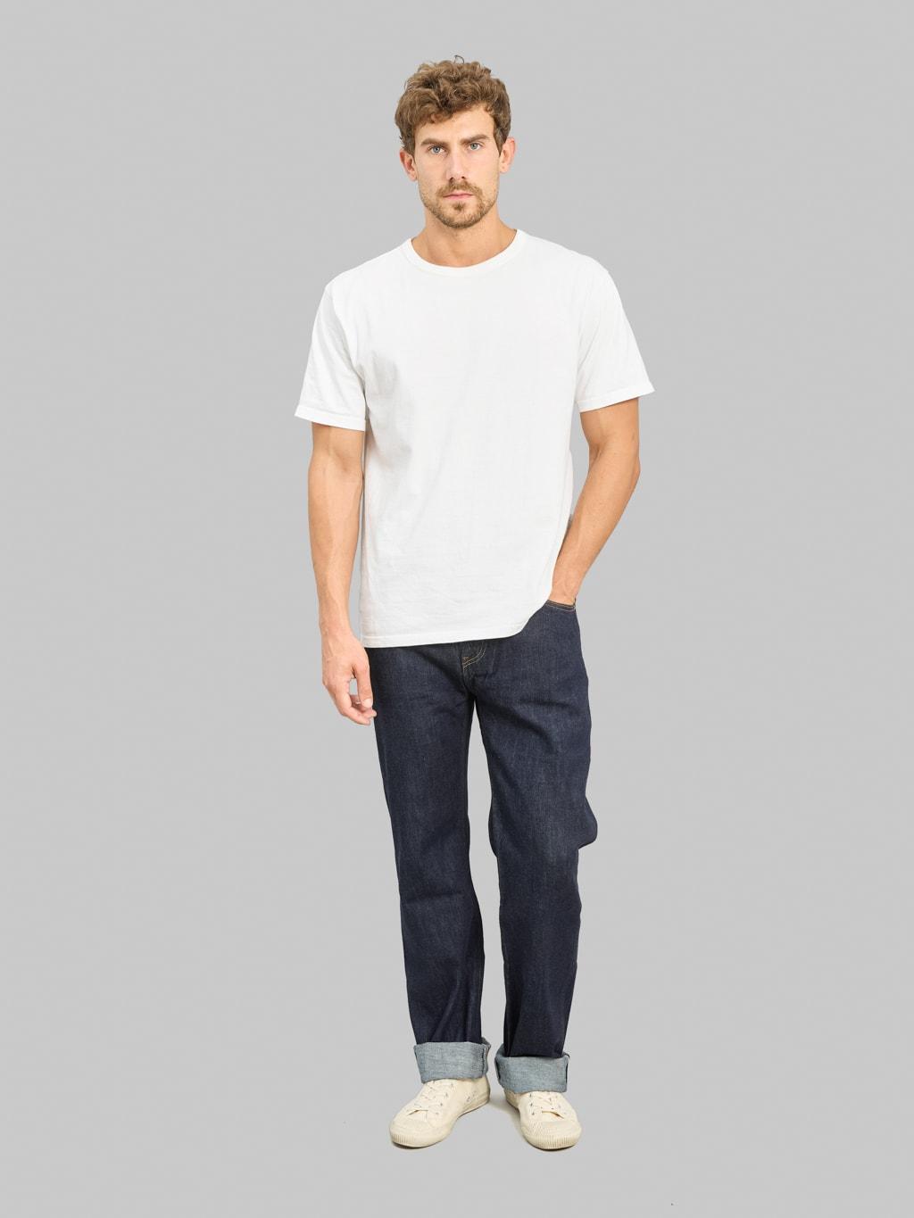 JMJE1300 12oz Wide Straight Selvedge Jeans