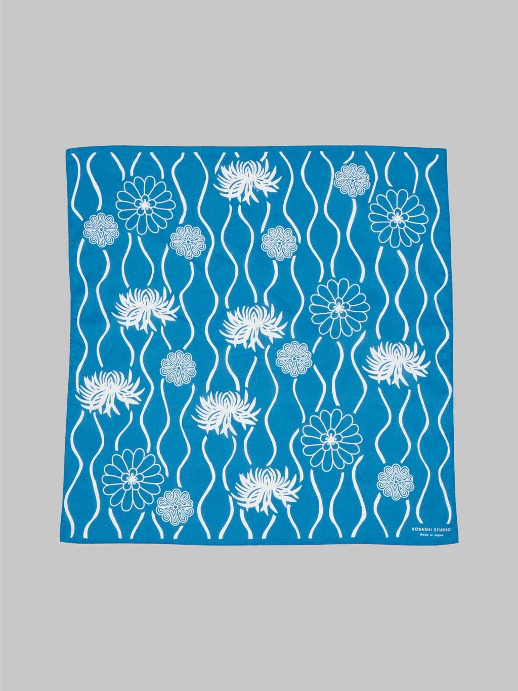 Modern Classic Kikumon Bandana Light Blue