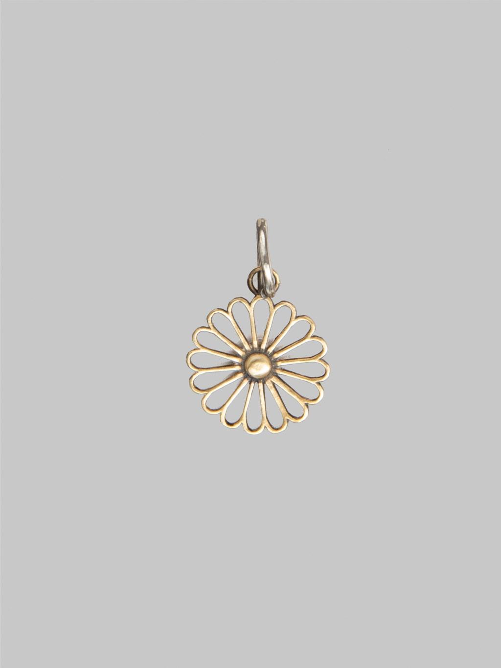 Kikumon "Sukashi" Charm Medium Brass