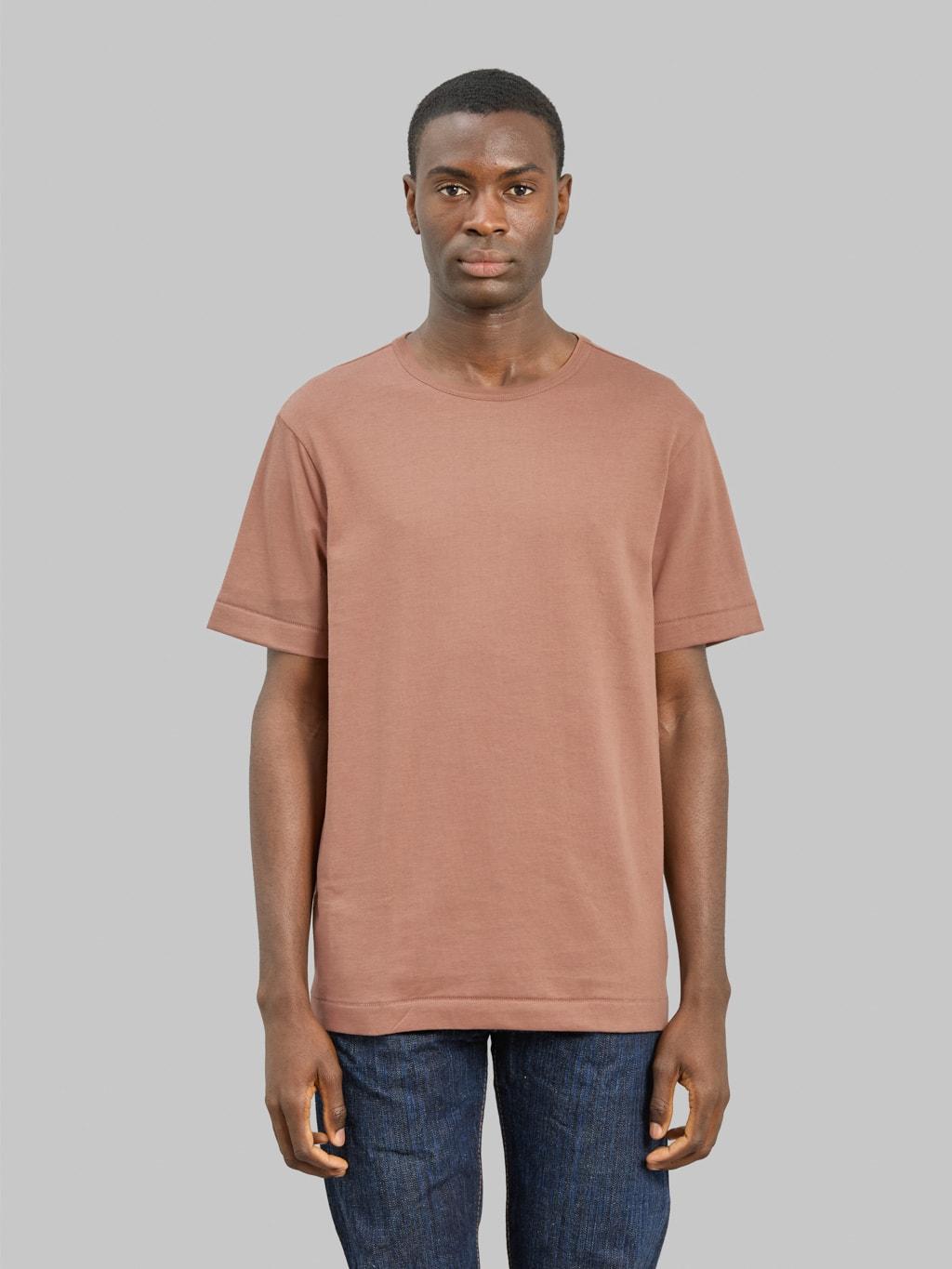 2M15 Sturdy Jersey 6.8oz Crewneck Classic Fit T-Shirt Nut