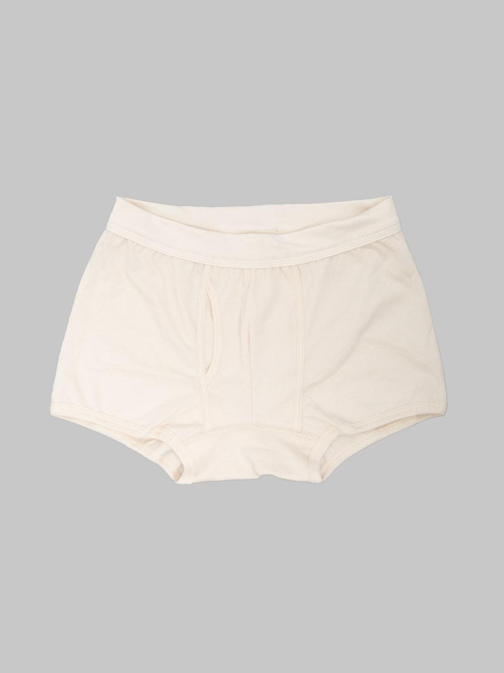 254 2-Thread 8.6oz Loopwheeled Boxer Brief Nature