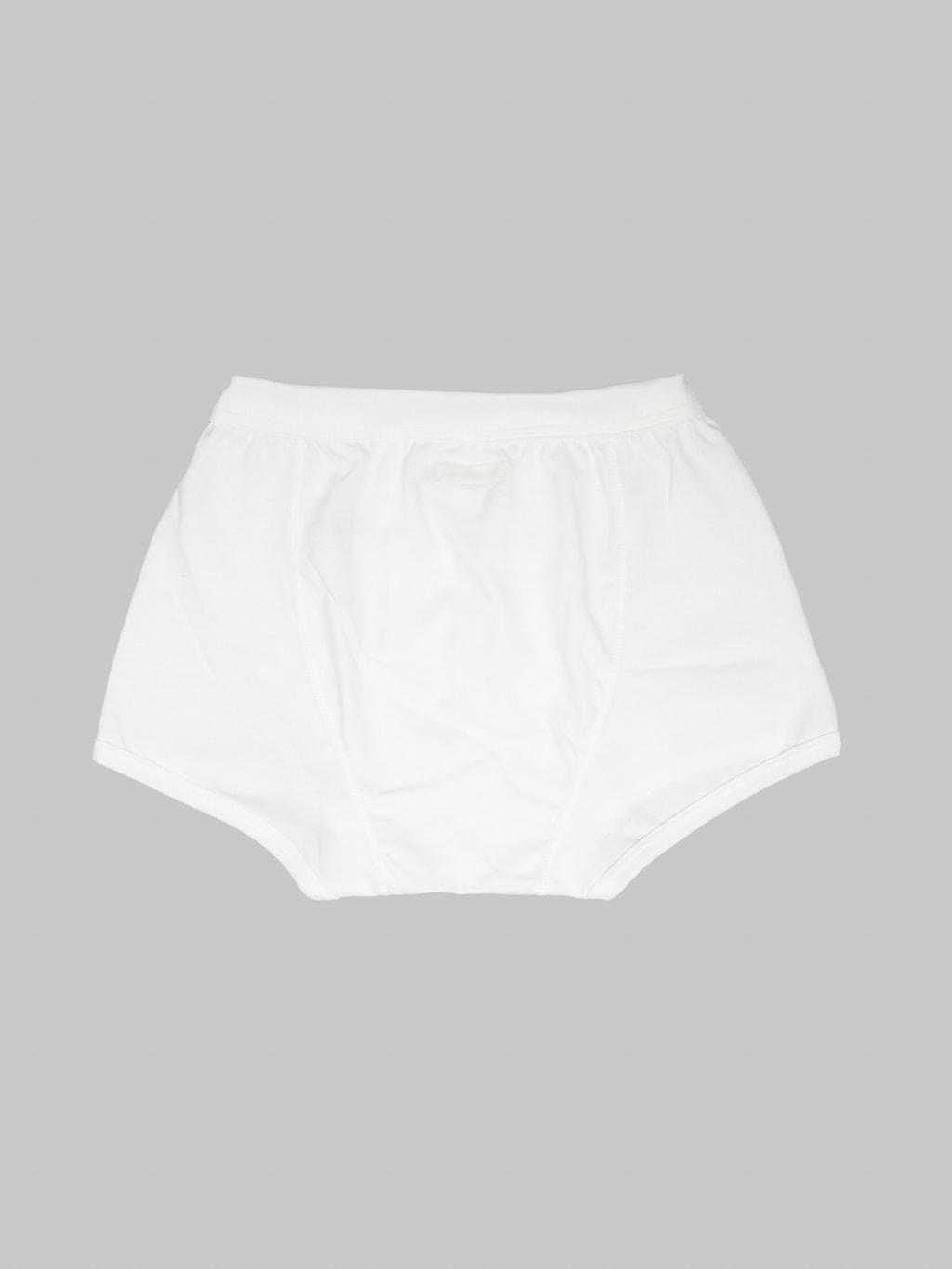 Merz b.  Schwanen 254 2-Thread 8.6oz Loopwheeled Boxer Brief White