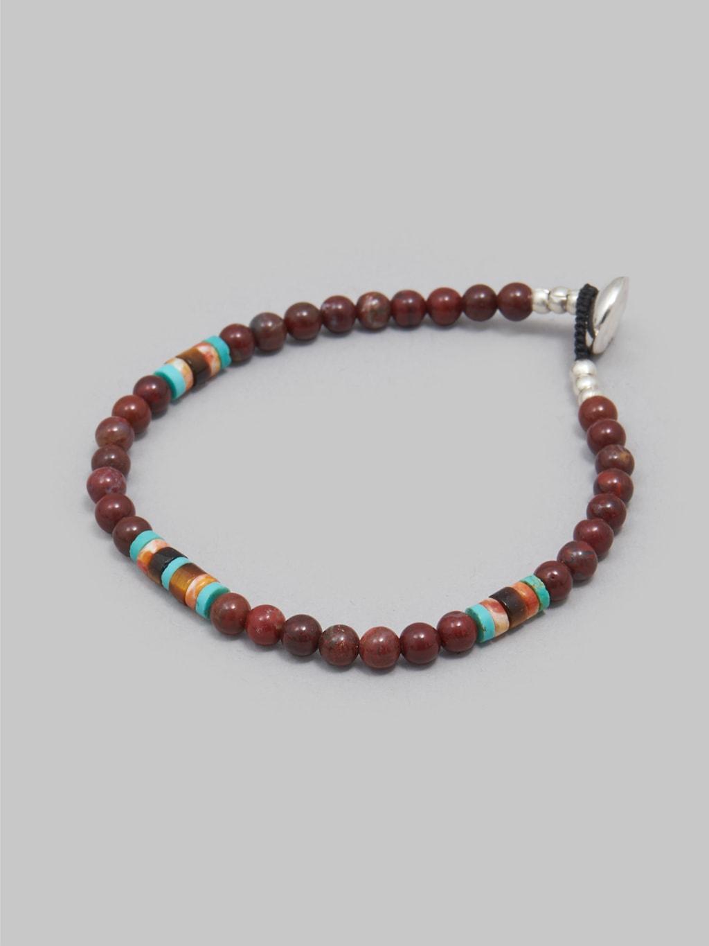 4mm Stone Bracelet Poppy Jasper