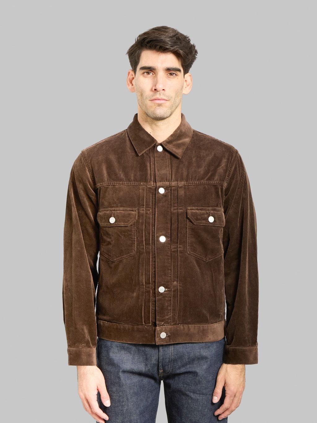 MMOT6001 #002 Corduroy Jacket Brown