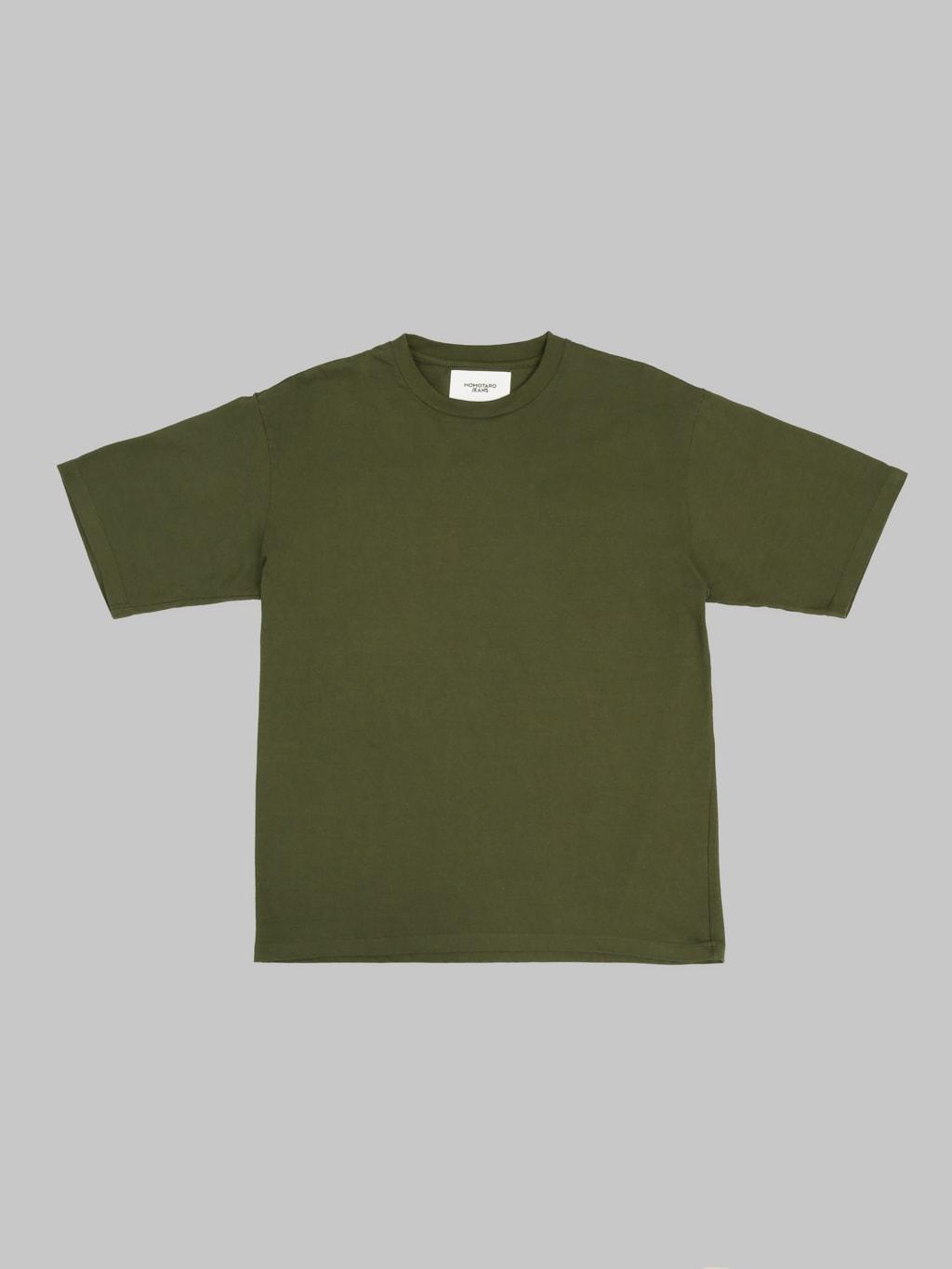 MMTS6029 Zimbabwe Cotton Botanical Dyed T-Shirt Green
