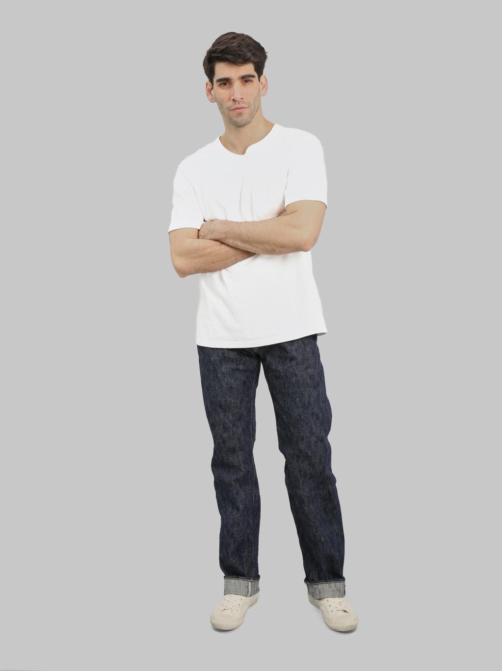 270 "Kase" 16oz Natural Indigo New Regular Straight Jeans