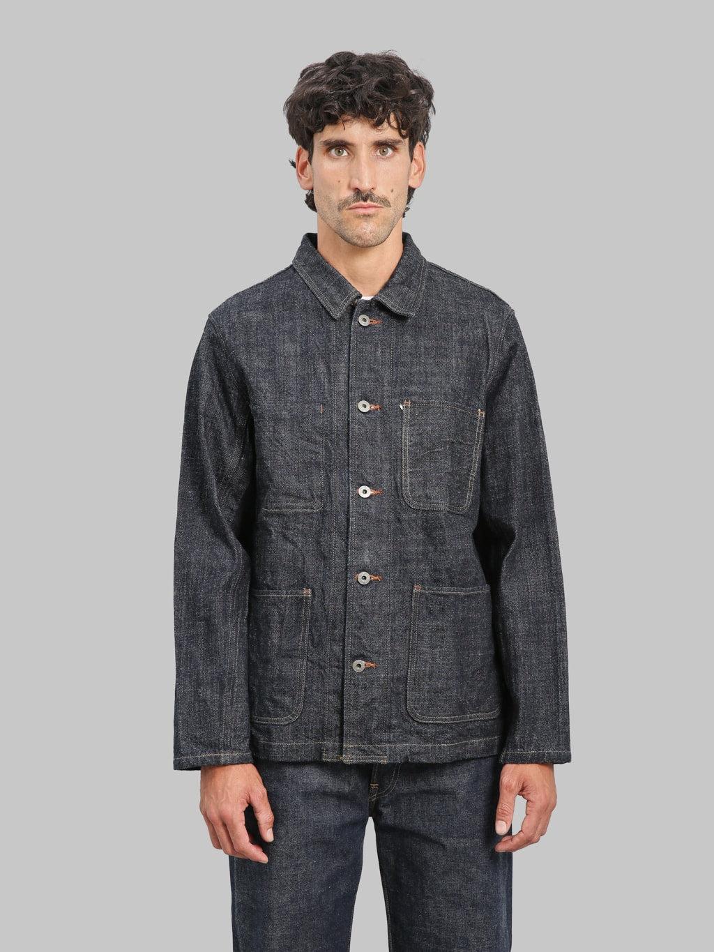 03502-LS13.5 13.5oz Long Slub Denim Coverall