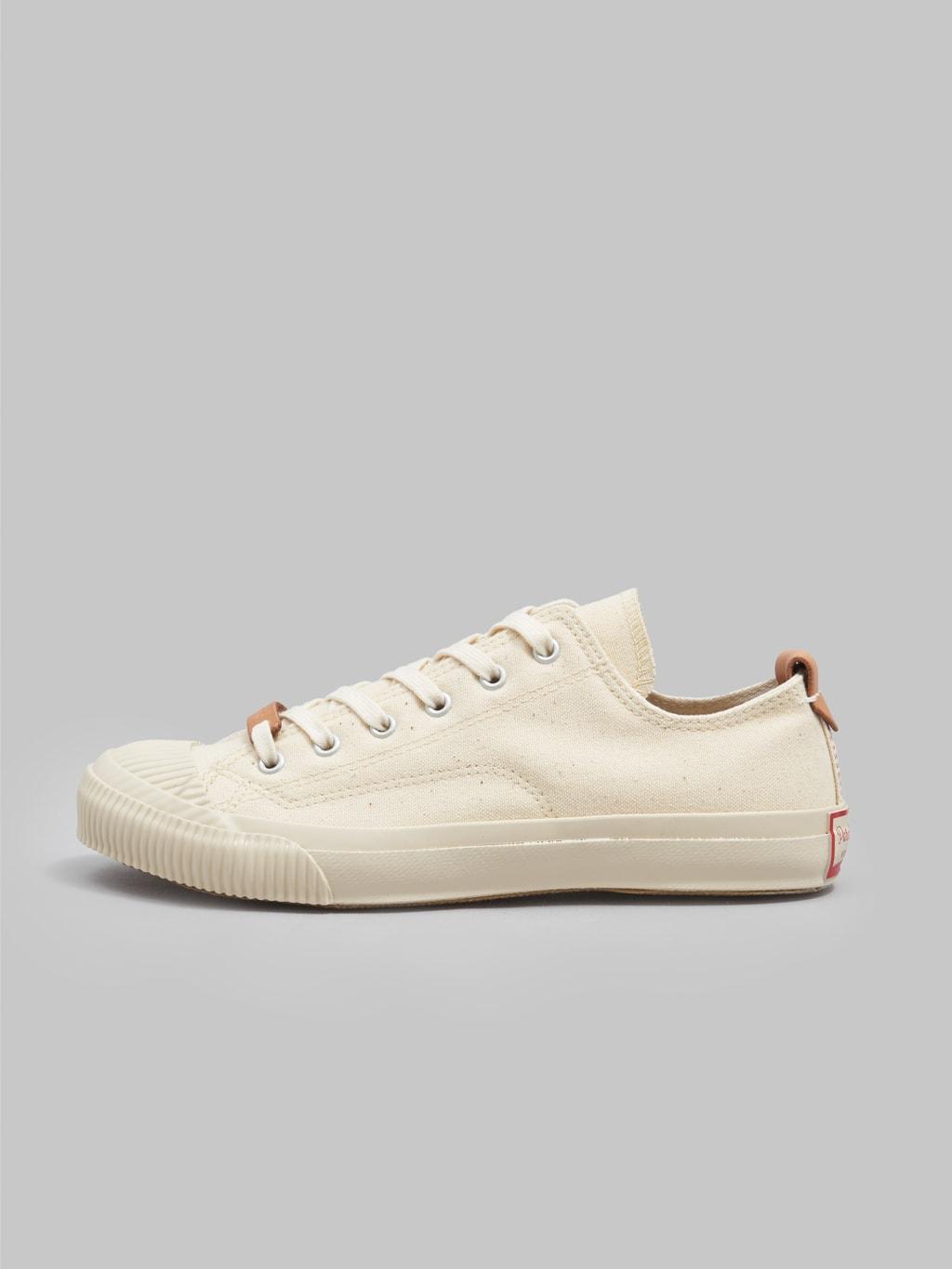 Shellcap Sneakers Low Leather Pull Strap Kinari/Off White