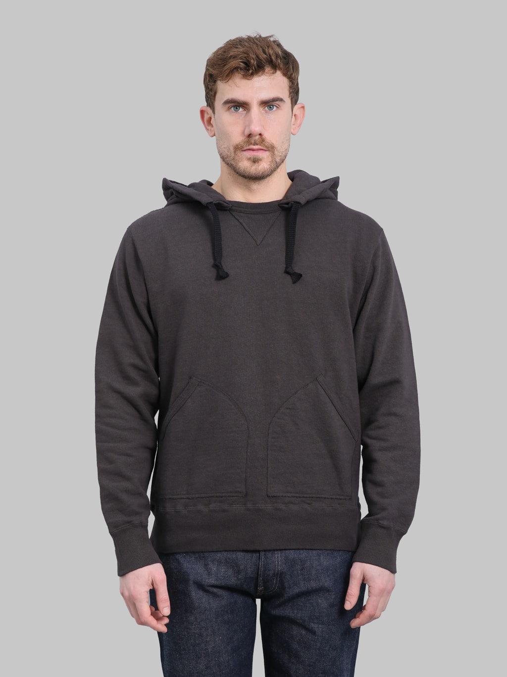 SWS-SC02 Japanese Cotton Hoodie Kuromame