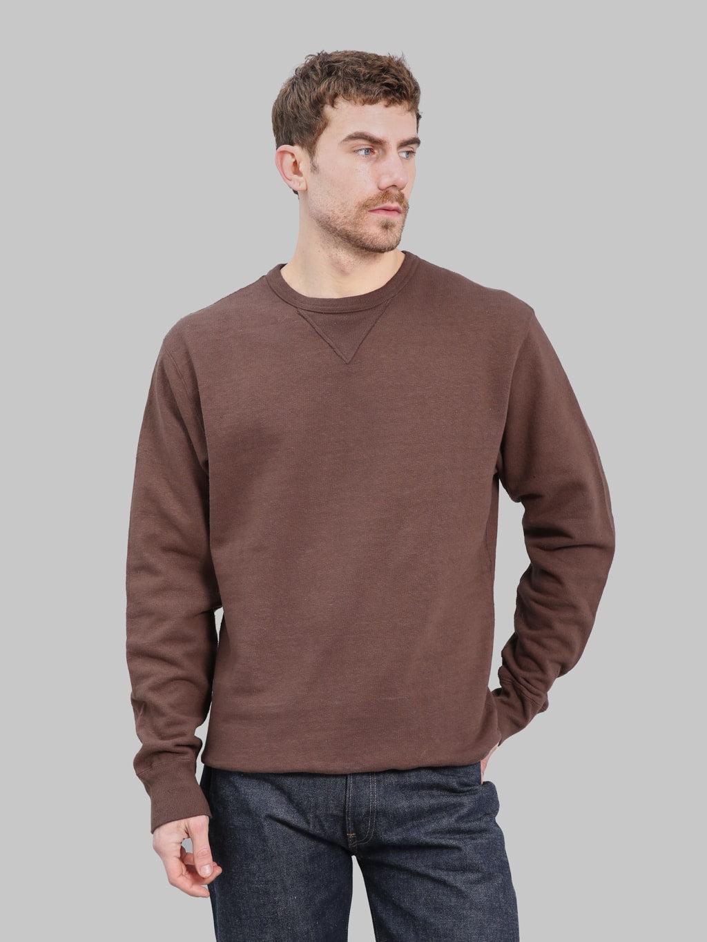 SWS-SC01 Japanese Cotton Sweatshirt Dark Kuri