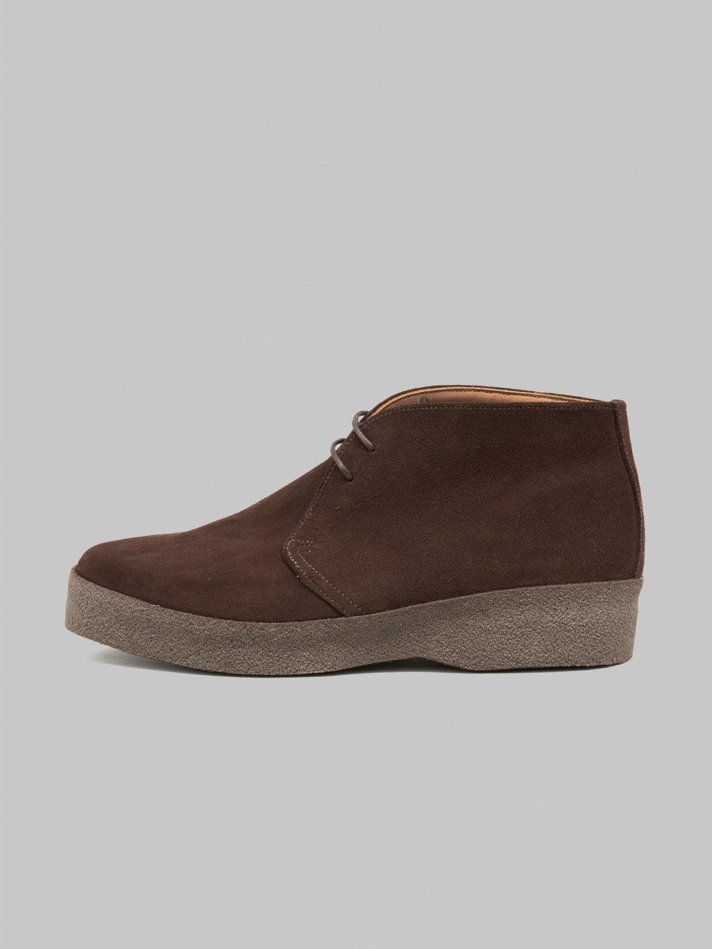 Brit Chukka Chocolate Brown Suede