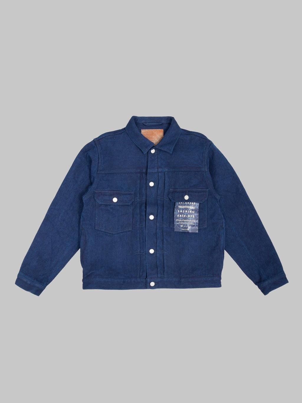 4619 14oz Sashiko Denim Type II Jacket