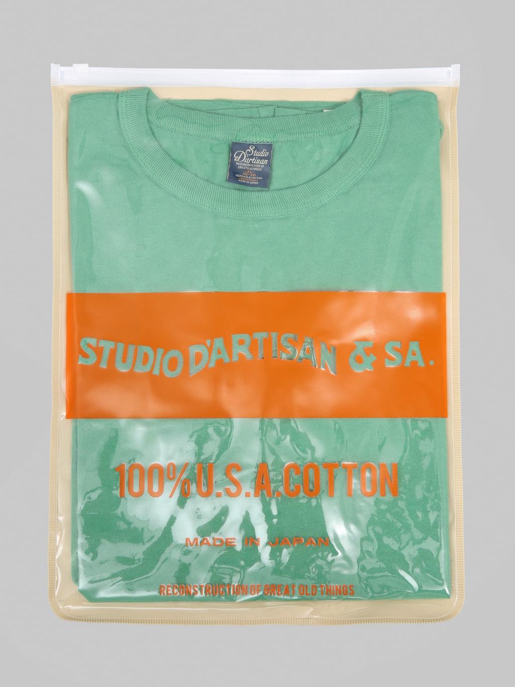 9912 USA Cotton T-Shirt Green