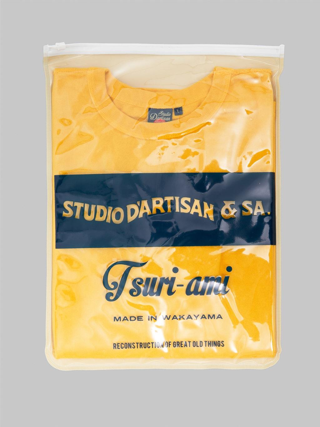 9913 Loopwheel T-Shirt Yellow