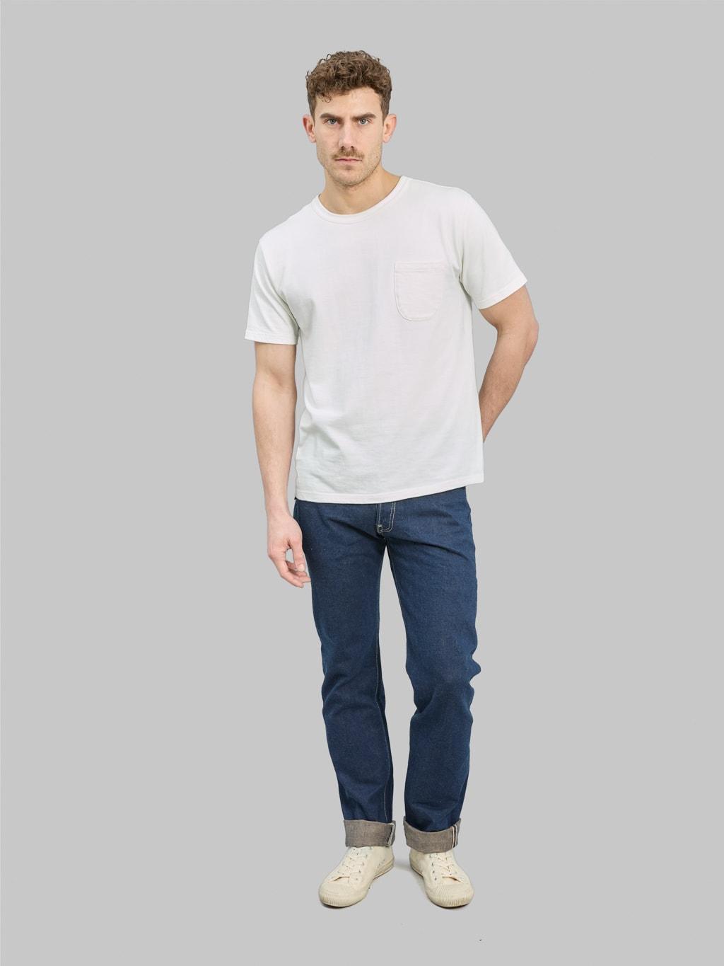 SP-115 15oz "Earth Denim" 45th Anniversary Regular Straight Jeans