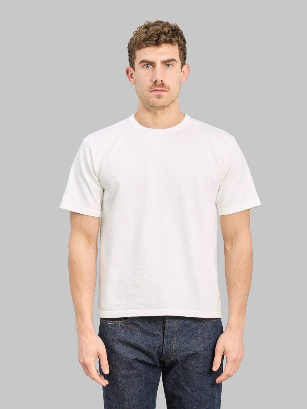 20oz Ultra-Heavyweight Loopwheel T-Shirt White
