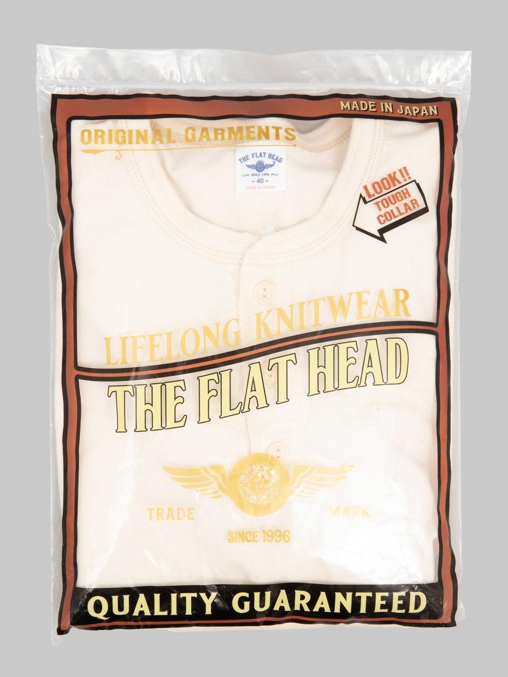 FN-TSH-003 Henley T-Shirt Natural