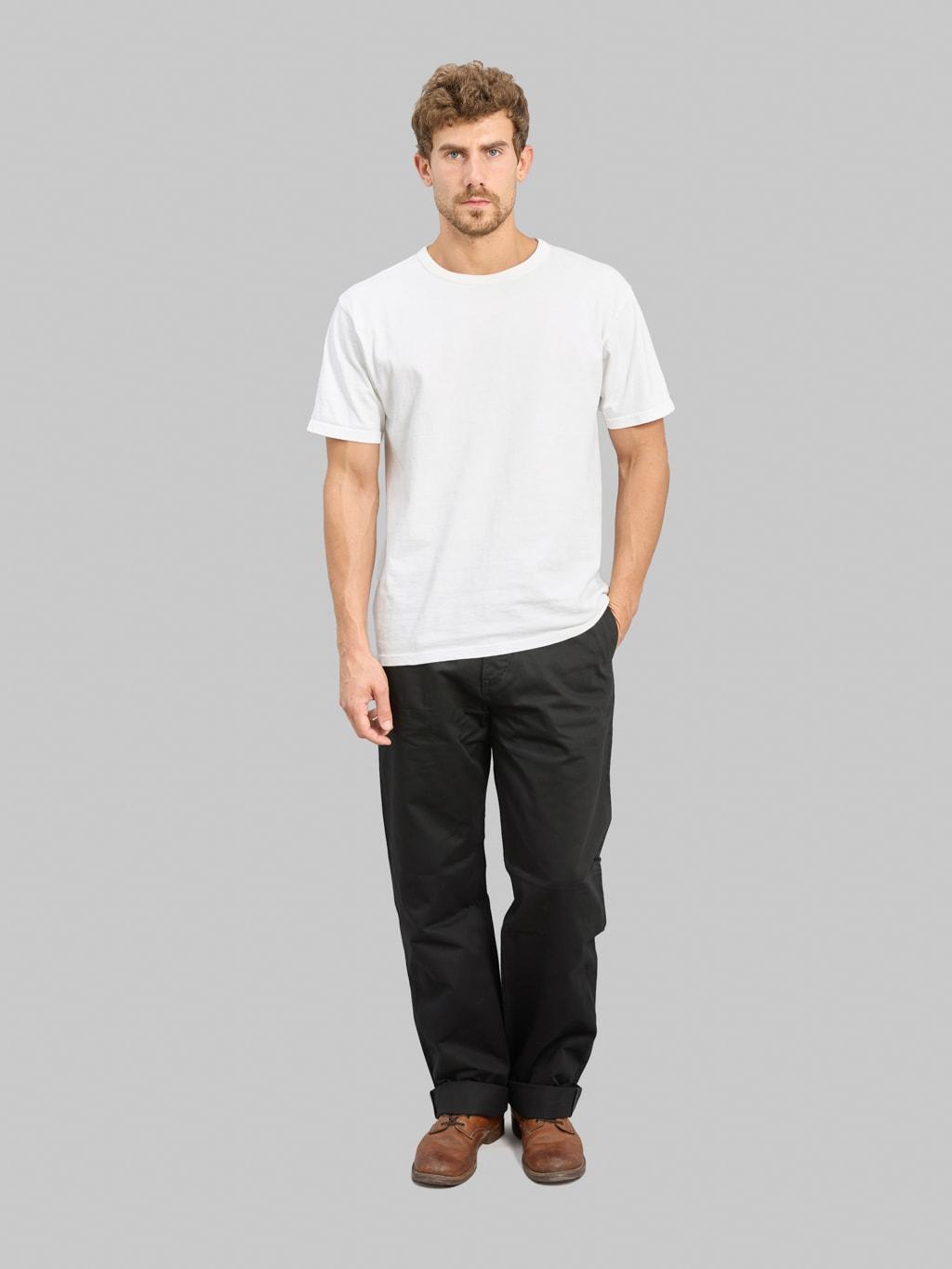 Oilman 7.7oz Chino Twill Work Pants Black