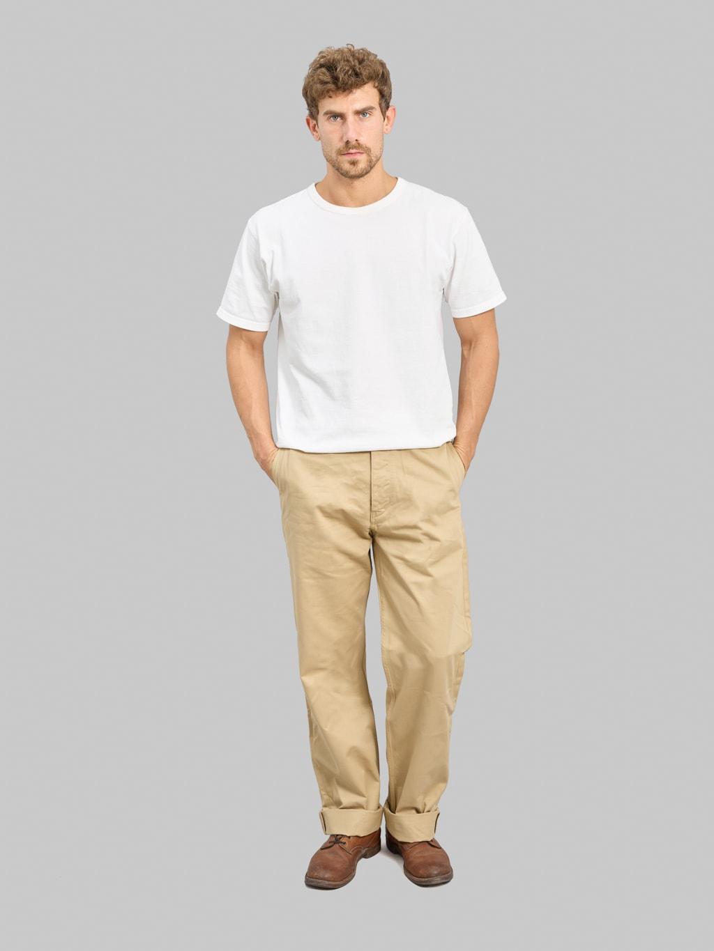 Oilman 7.7oz Chino Twill Work Pants Tan