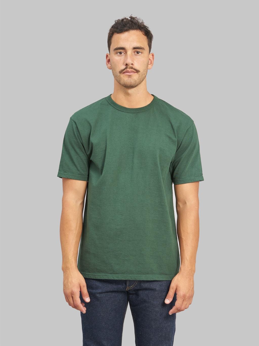 Loopwheeled T-Shirt Green