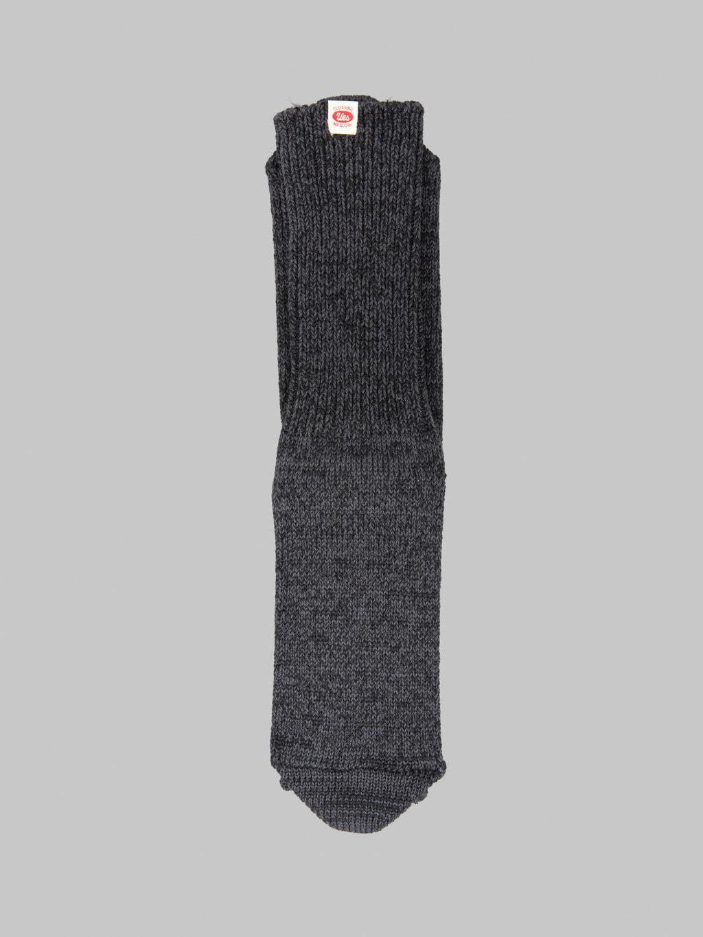 Crew Length Socks Black