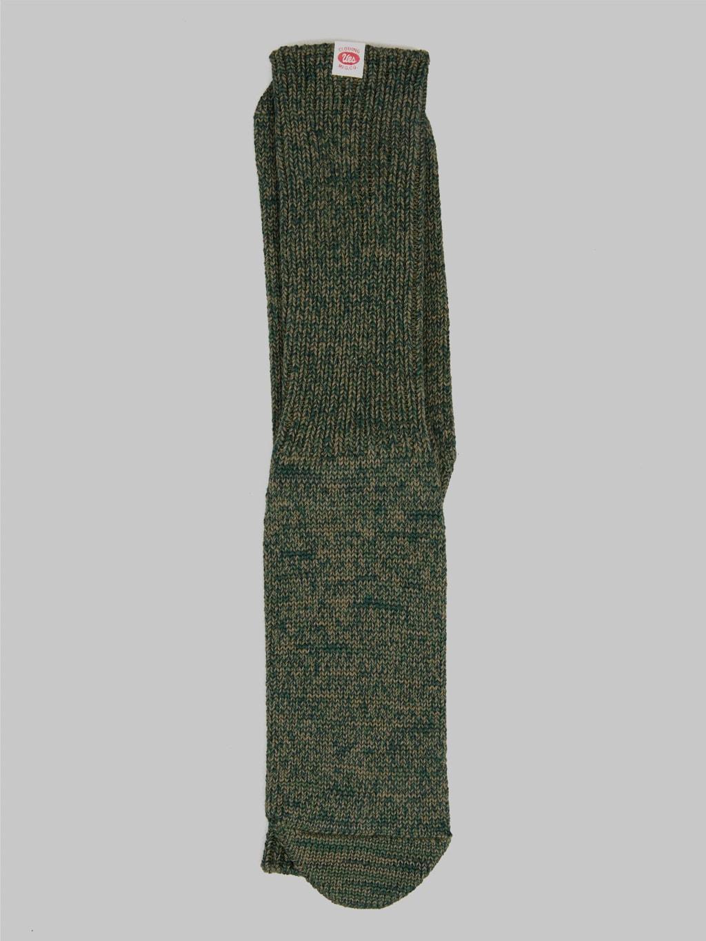 Crew Length Socks Green