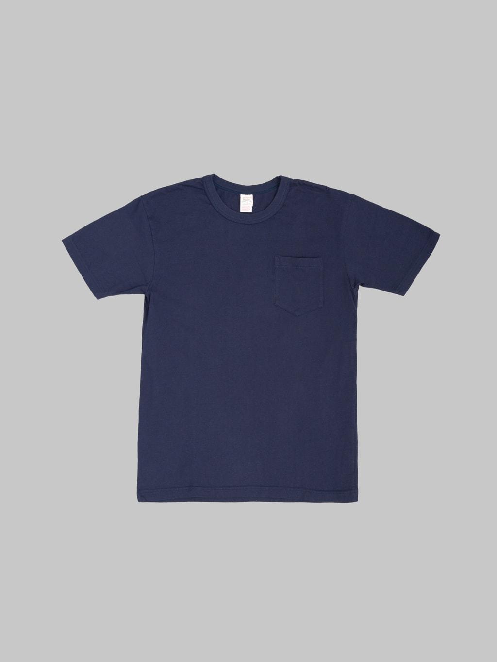 Ramayana Crew-Neck Pocket T-Shirt Navy
