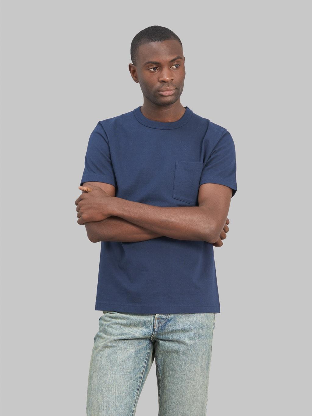 Heavyweight Pocket T-Shirt Navy