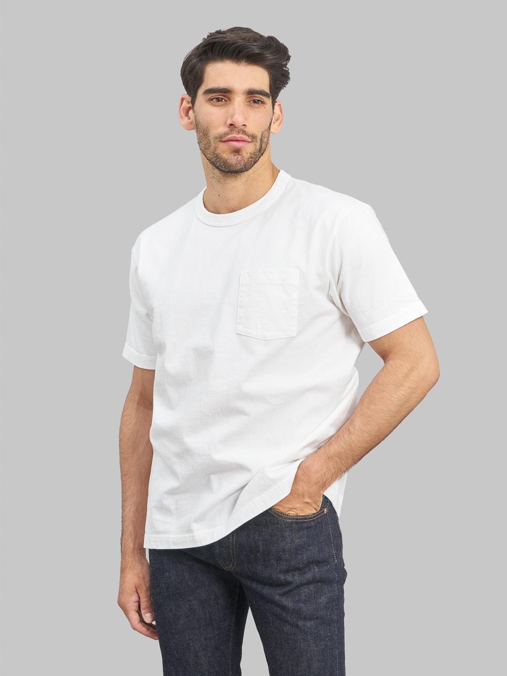 Heavyweight Pocket T-Shirt White