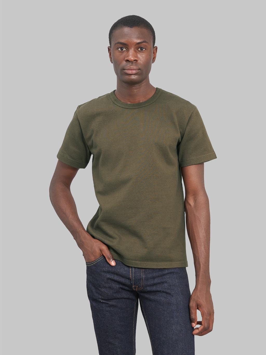 Double Heavyweight Crewneck T-Shirt Khaki