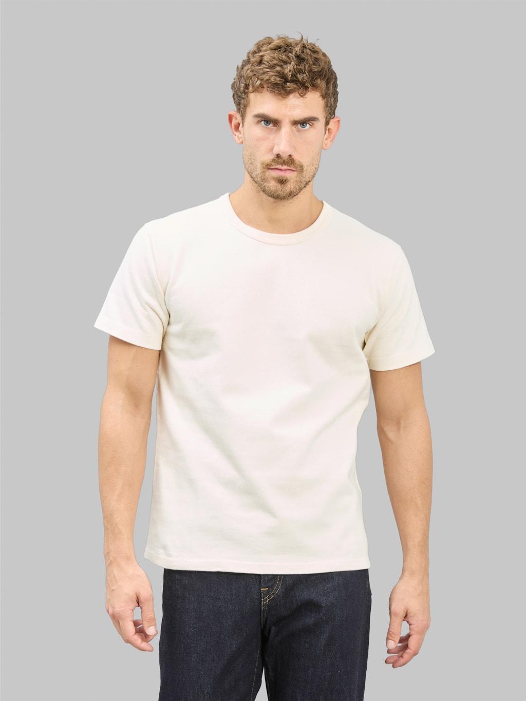 Double Heavyweight Crewneck T-Shirt Ecru