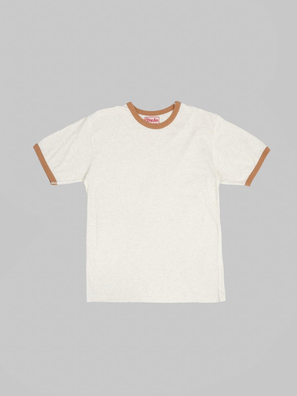Recycled Cotton Foxfibre® Ringer T-Shirt Sand