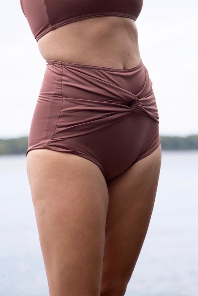 Twist High-Waisted Bottoms