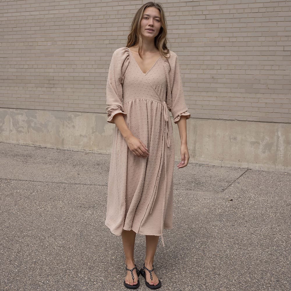 Limited Edition Reversible Wrap Dress