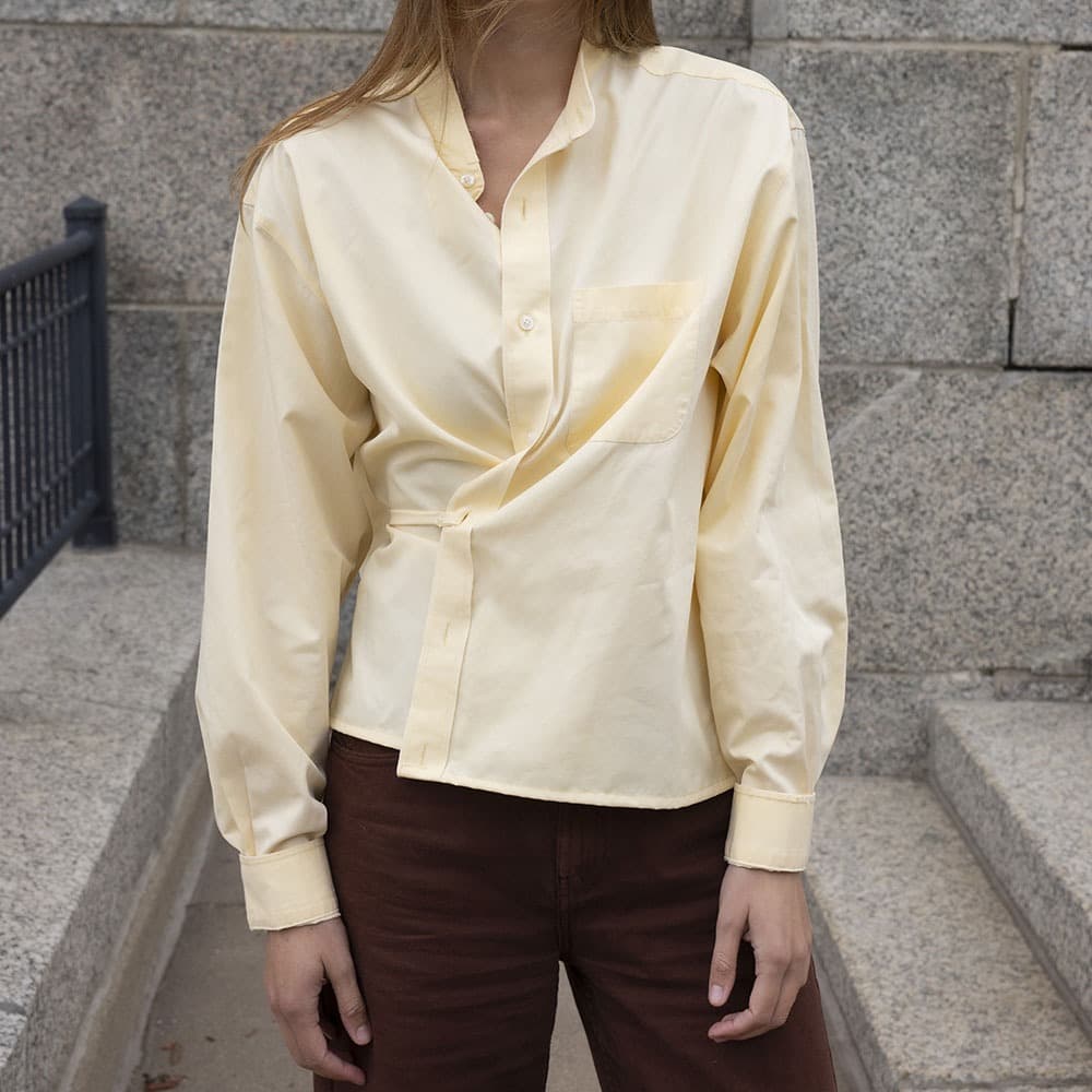 Wrap Button-Up No.013