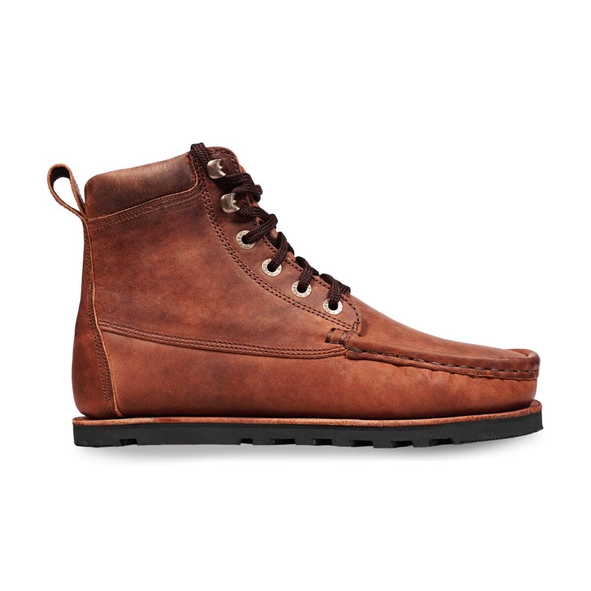 Barefoot Meander – Moc-Toe – Bronco Brown