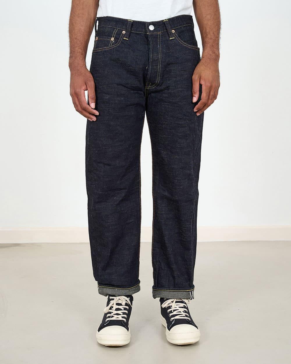 SG5103 15oz Grey Weft Classic Straight Jeans