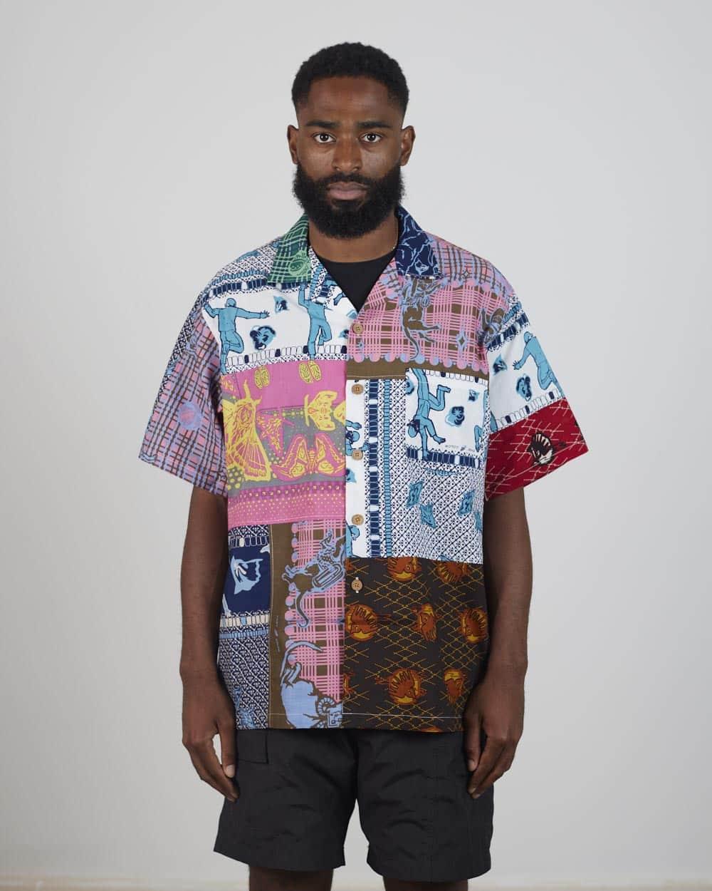 Patchwork Hawaiian Shirt