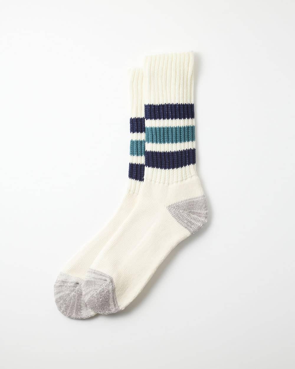 Coarse Ribbed Old School Socks